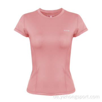 Feuchtigkeitsableitendes Dry Fit Damen T-Shirt atmungsaktiv